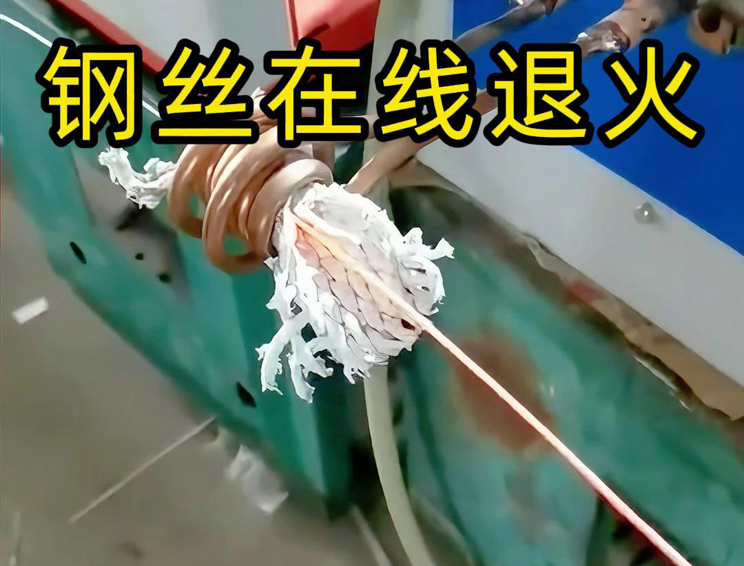φ0.6mm 超細鋼絲能在線退火嗎？超高頻加熱機給出 “黑科技” 方案！(圖4)