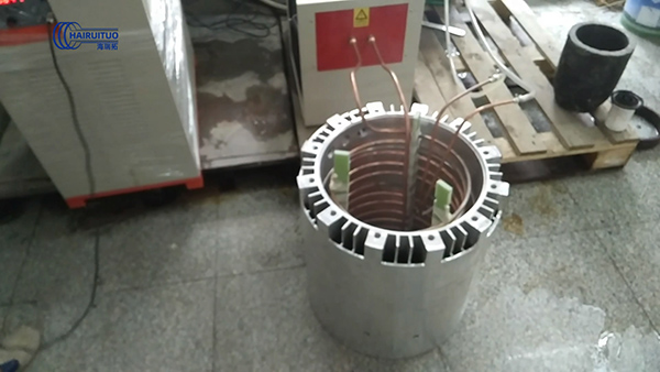 中頻污污网站在线看免费加熱設備對電機熱套試樣
